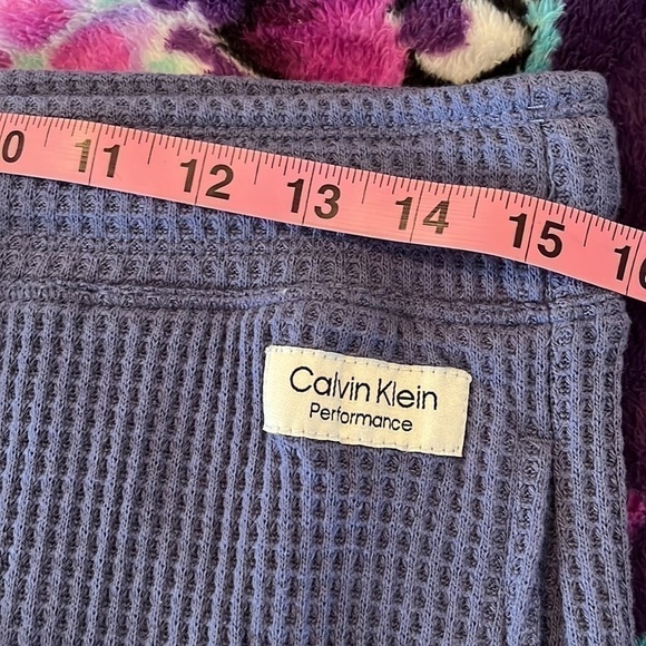 Calvin Klein Performance Women’s Blue Thermal Pants Size Medium NWOT - Picture 6 of 8